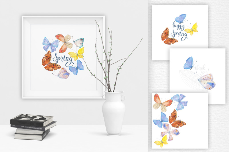 butterflies-watercolor-collection
