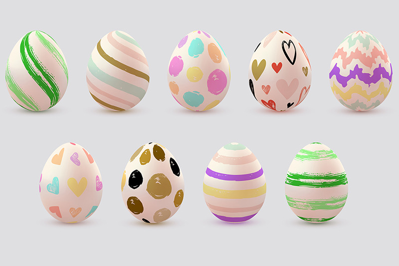 set-of-decorative-easter-eggs