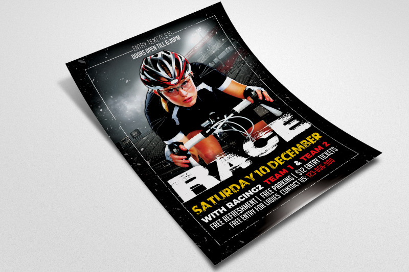 bicycle-racing-tournament-flyer