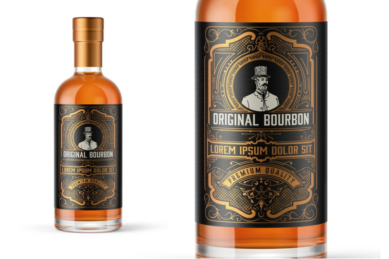 vintage-bourbon-label-layout