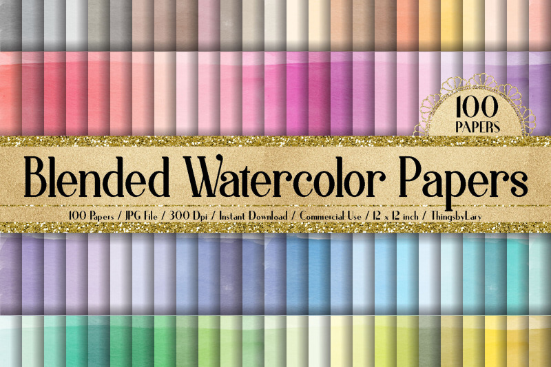 100-blended-watercolor-paint-ink-dye-texture-digital-papers