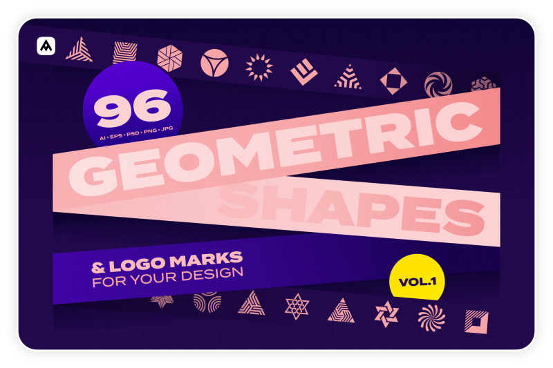 96-geometric-shapes-amp-logo-marks-collection-vol-1