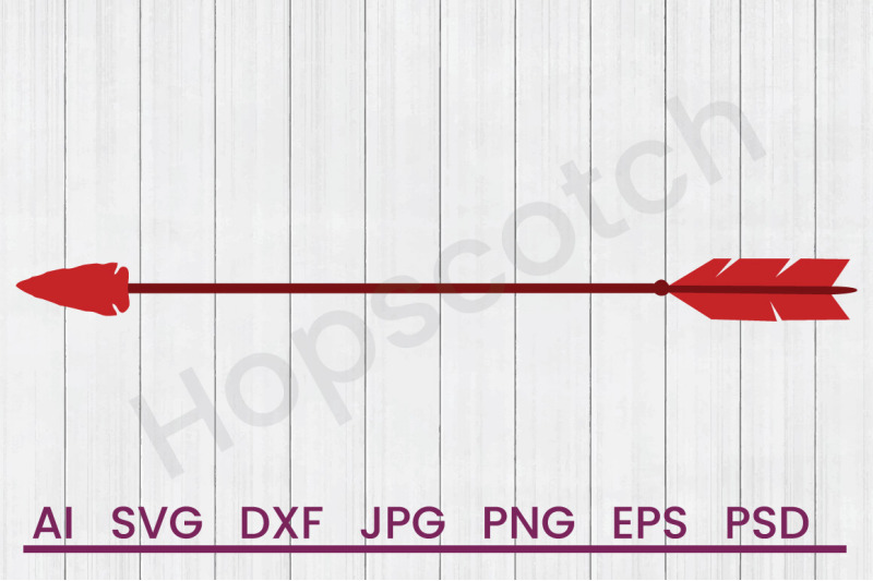 red-arrow-svg-file-dxf-file