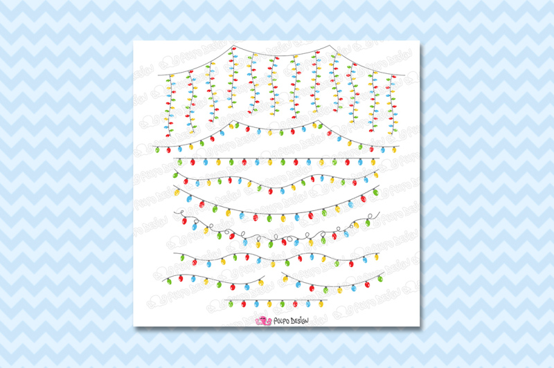 string-lights-bunting-banners-clipart