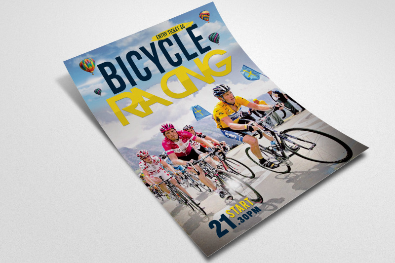 bicycle-racing-flyer-template