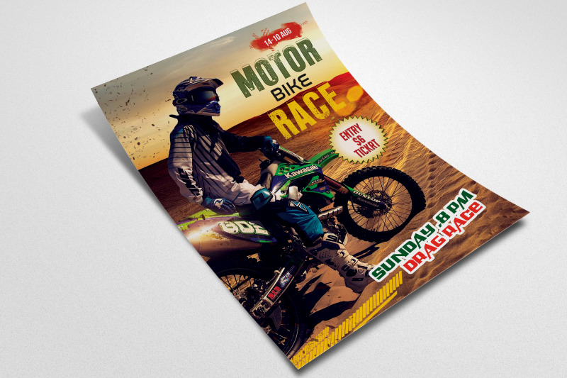 motorbike-racing-flyer