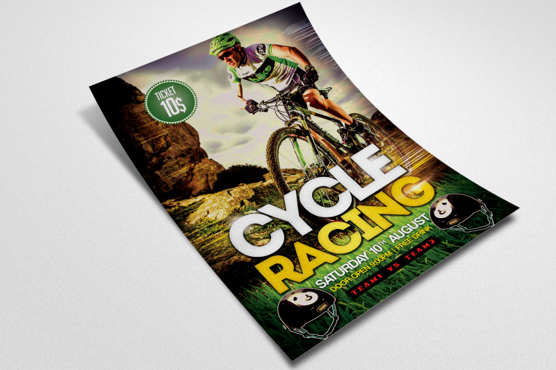 bicycle-racing-championship-flyer
