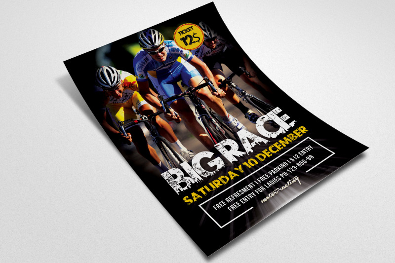 bicycle-racing-tournament-flyer