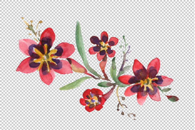 bouquet-april-sun-watercolor-png