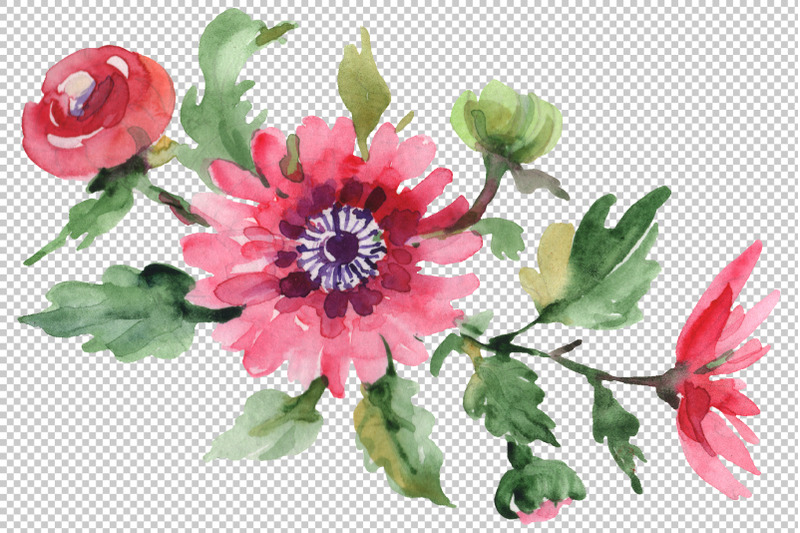 bouquet-april-sun-watercolor-png