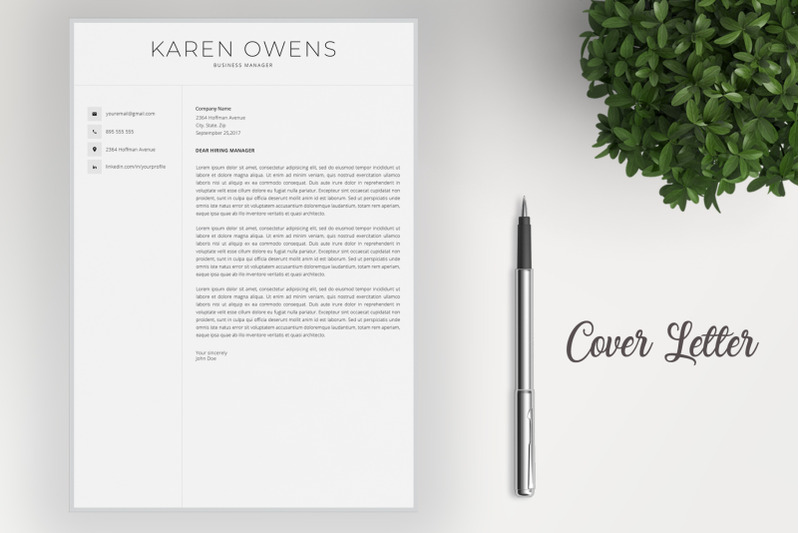 resume-template-and-cover-letter-4-pages-resume-template