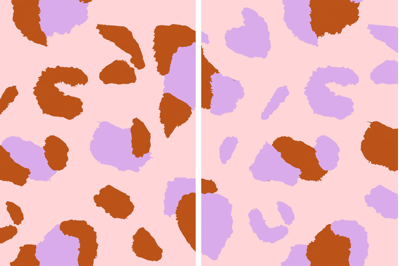 trendy-leopard-seamless-patterns