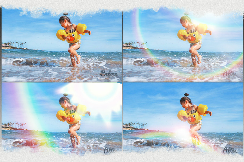 rainbow-overlay-sunshine-overlay-lens-flare-overlay-photoshop
