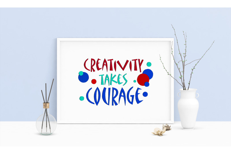 machine-embroidery-design-quote-matisse-creativity-takes-courage