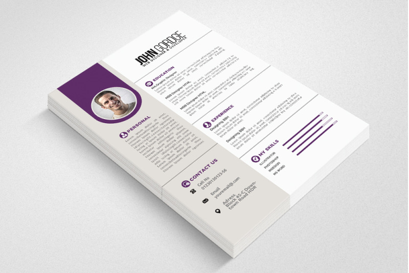 3-pages-cv-resume-template