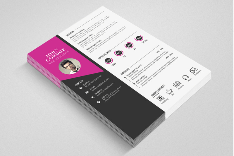 job-cv-resume-template