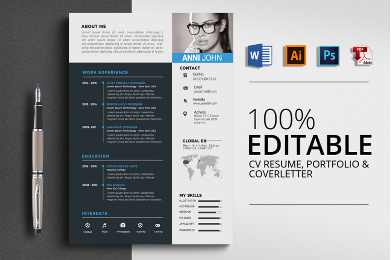 professional-cv-resume-word-template