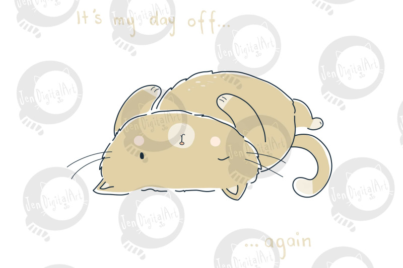 day-off-cat-clip-art-illustration-png-jpeg