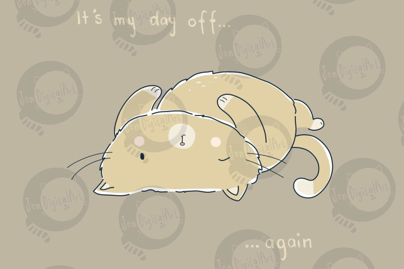 day-off-cat-clip-art-illustration-png-jpeg