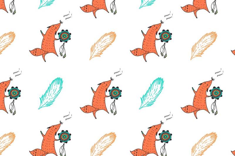 fox-personages-and-patterns