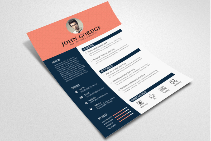 cv-resume-word-template