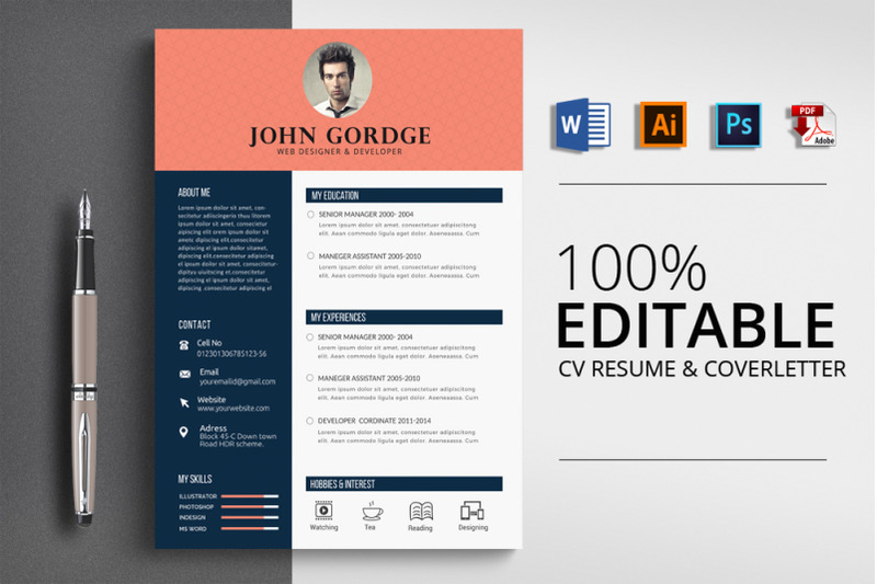 cv-resume-word-template