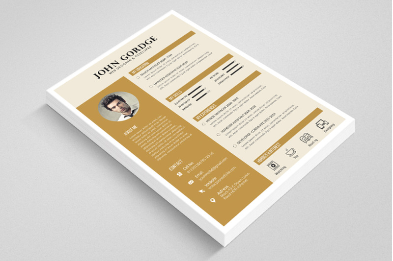 cv-resume-word-template