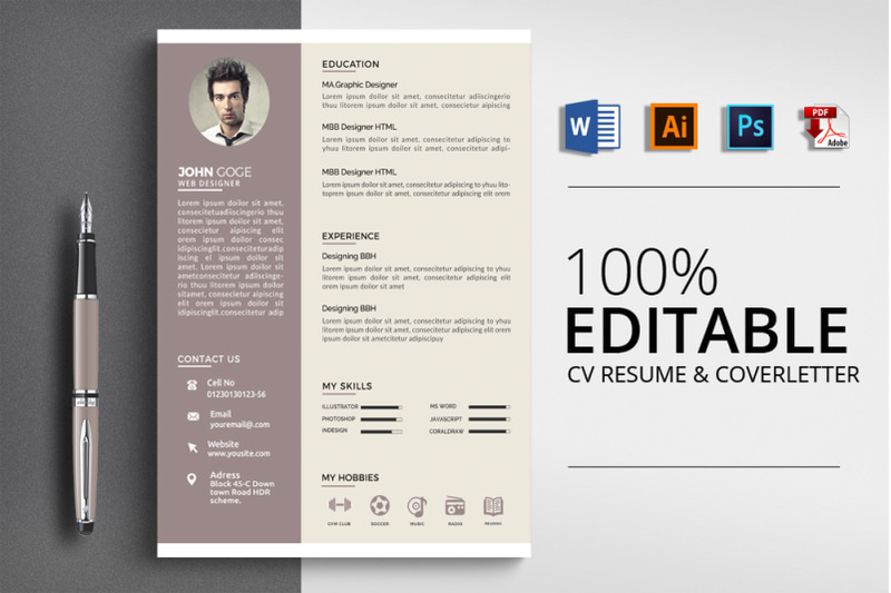 professional-cv-resume-word