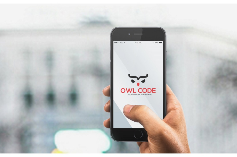 owl-code-logo-template