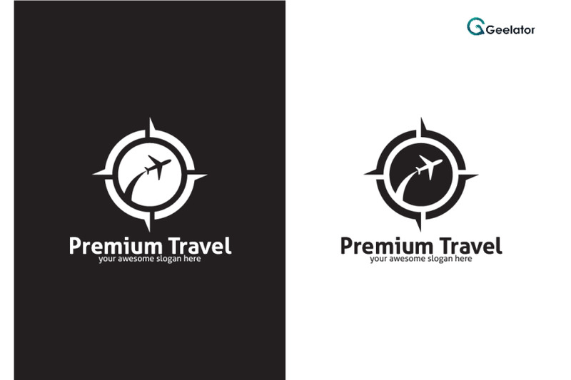 premium-travel-logo-template