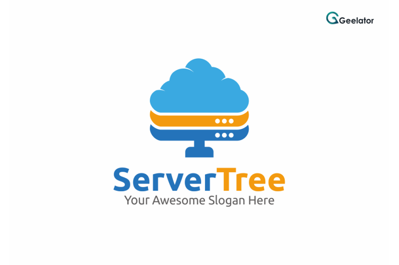 server-tree-logo-template