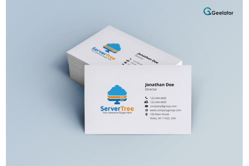 server-tree-logo-template