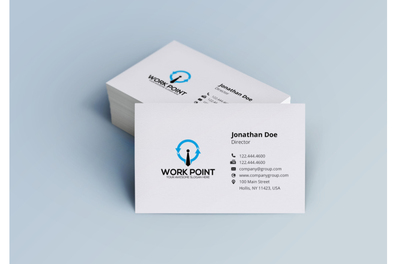 work-point-logo-template