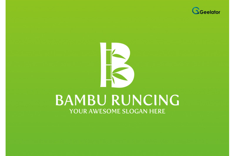 bambu-runcing-logo-template