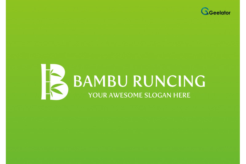 bambu-runcing-logo-template