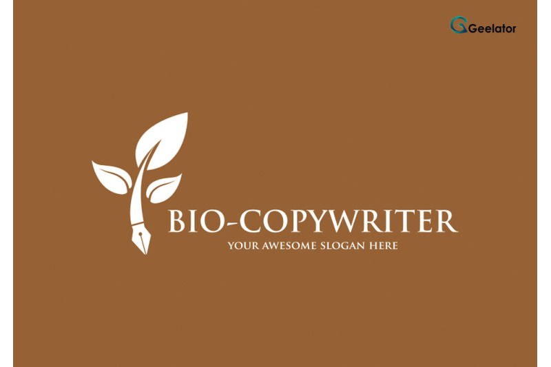 bio-copywriter-logo-template
