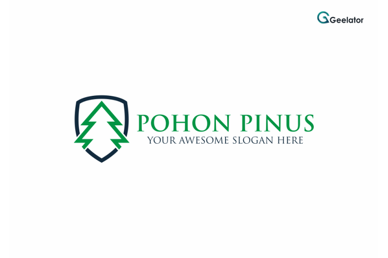 pine-tree-logo-template