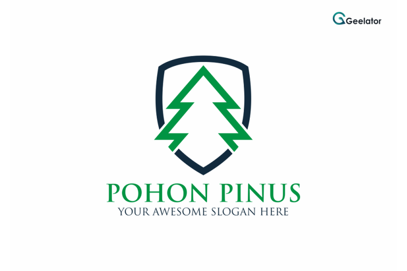 pine-tree-logo-template