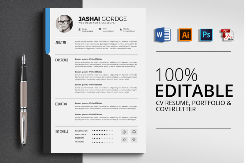 cv-resume-word-template