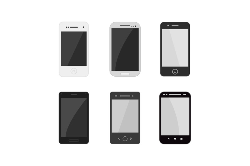set-of-smartphones