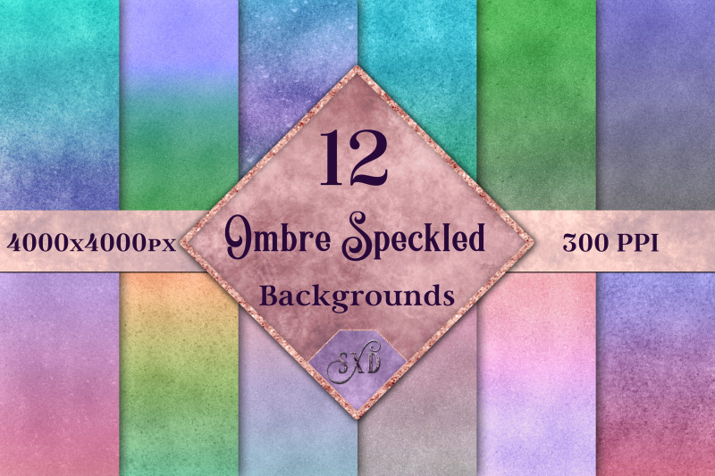 ombre-speckled-backgrounds-12-image-textures-set