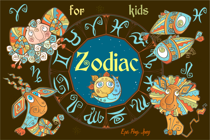 zodiac-signs-for-children-funny-horoscope-in-a-cute-style