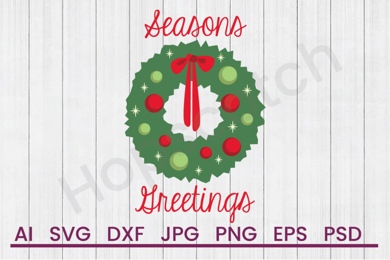 seasons-greetings-svg-file-dxf-file