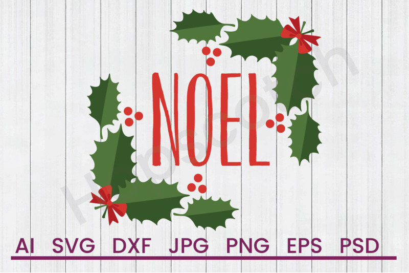 holly-noel-svg-file-dxf-file