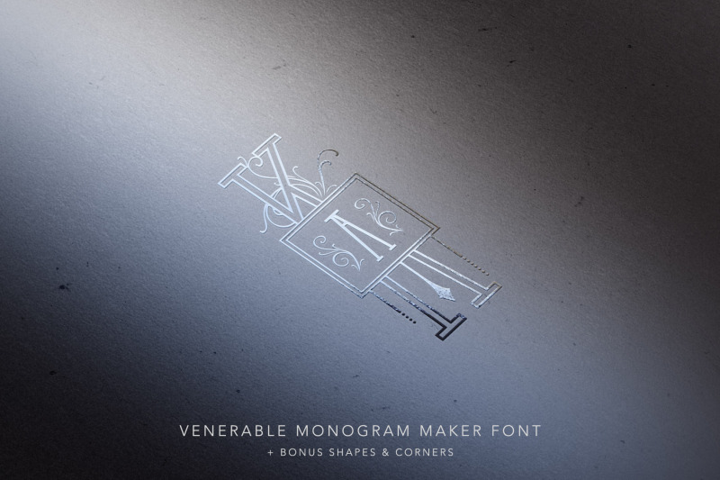 venerable-monogram-maker-font