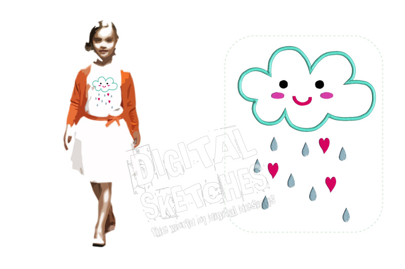 cloud-hearts-rain-applique-design-machine-embroidery-design-3-sizes