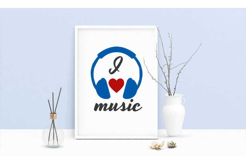 saying-i-love-music-headphones-printable-art-wall-art-pdf-typo