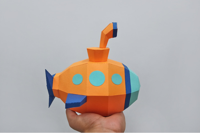diy-submarine-3d-papercraft