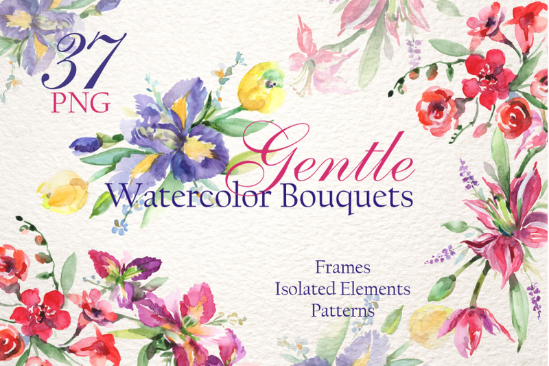 gentle-watercolor-bouquets-watercolor-png