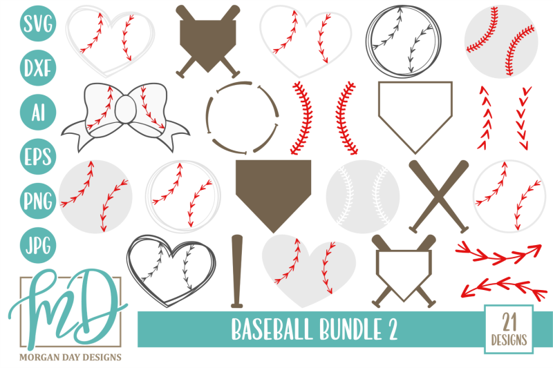 Download Baseball SVG Bundle 2 By Morgan Day Designs ...